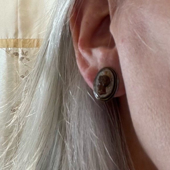 900 Silver Roman Centurion Cameo Necklace, Bracelet, and Earrings - 15 Cameos! - Picture 15 of 16